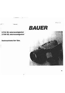 Bauer S 709 XL manual